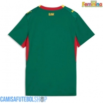 Camisa de time de futebol Senegal Replicas 2º Equipamento Feminina Mundo 2026 Manga Curta
